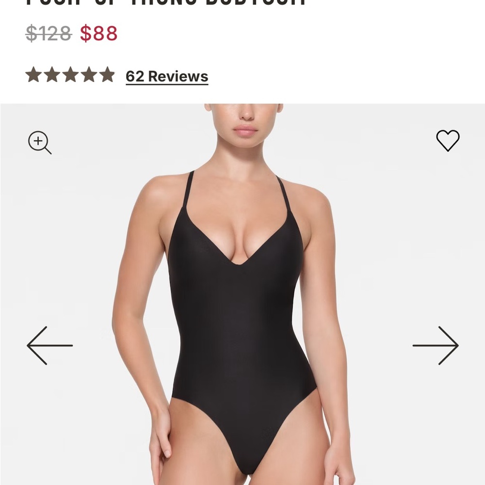 PUSH-UP THONG BODYSUIT